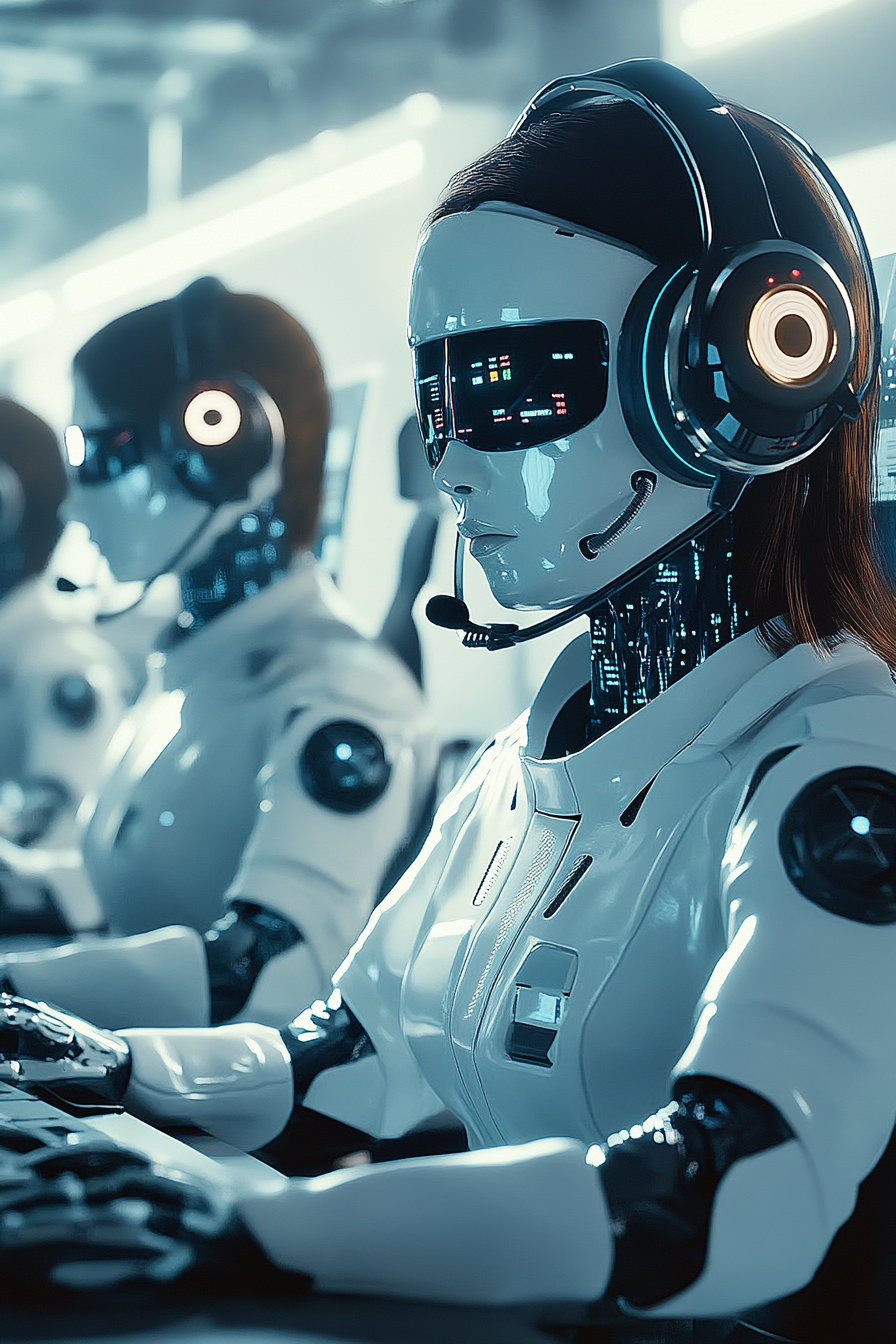 Agentes digitales autónomos trabajando 24/7