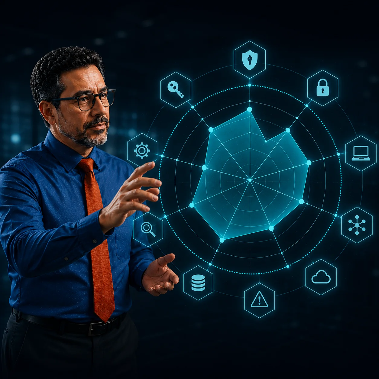 Radar de madurez de seguridad