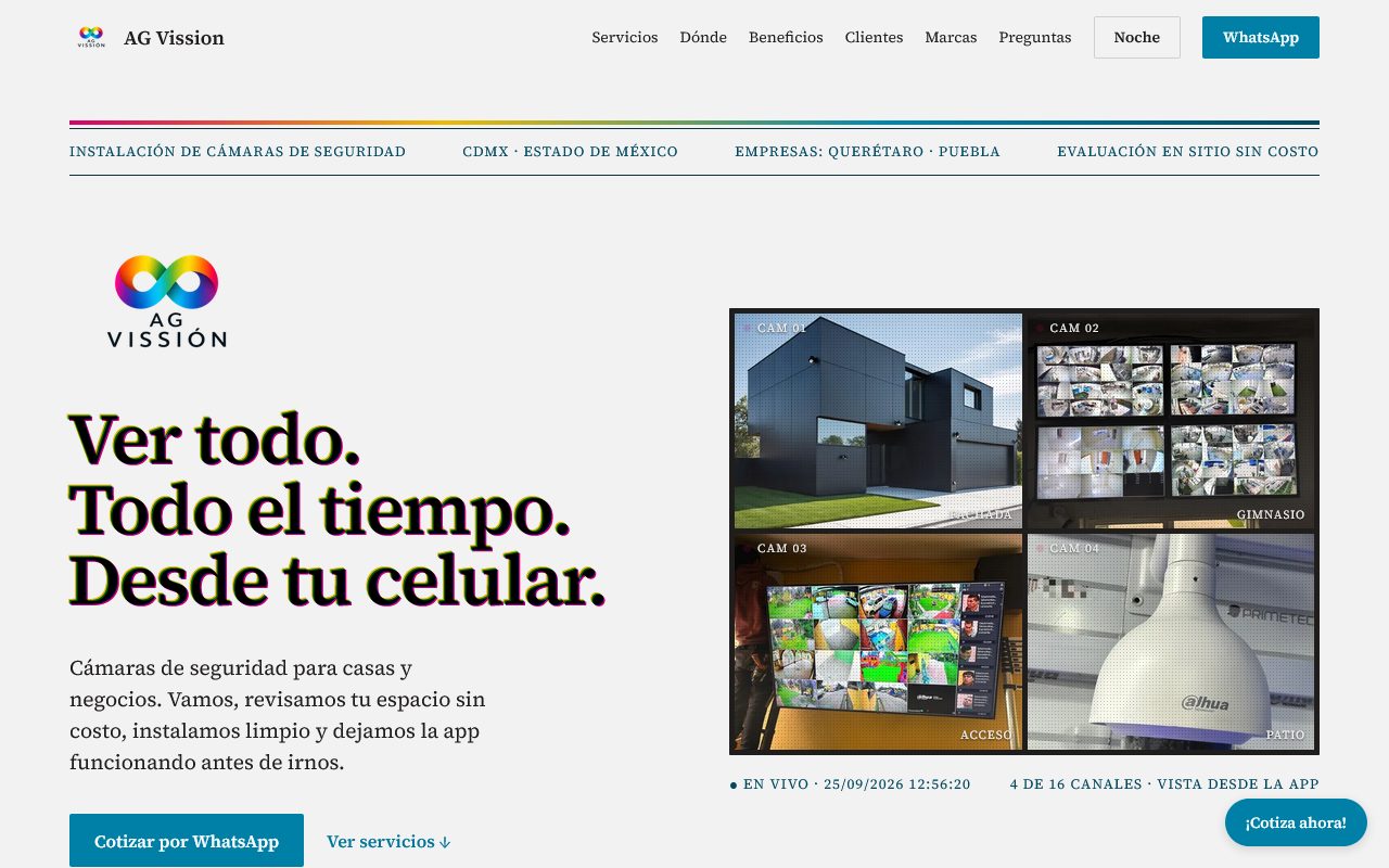 Captura de agvission.com.mx